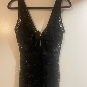 Black Lace Romper Shorts